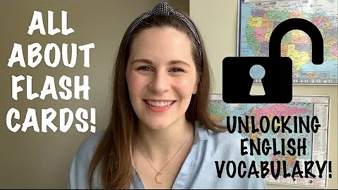 The BEST Way to Study With FLASH CARDS! - Unlocking English Vocabulary