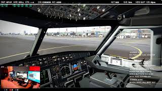 Puerto Princesa to Manila | X Plane 12 | VATSIM | Toliss A321 screenshot 5