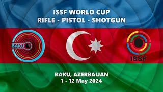 10m Air Pistol Women Final - Baku (AZE) - ISSF WORLD CUP 2024