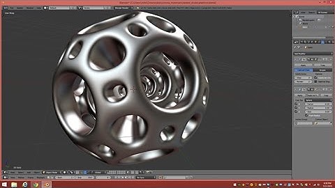 Model A Nested Dodecahedron Object In Blender 2.75