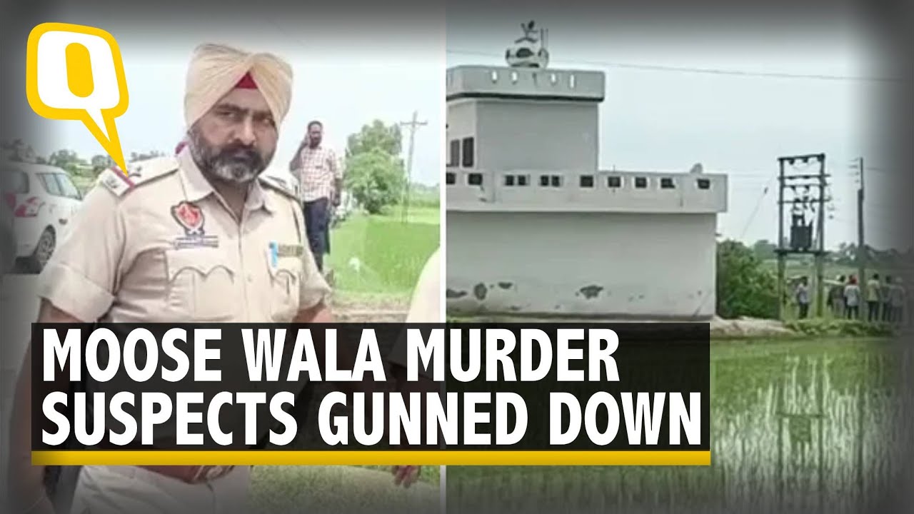 Two Gangsters Accused in Sidhu Moose Wala Murder Killed in Police Encounter Near Punjab’s Amritsar