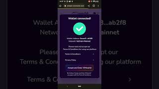 Migrating VIMs from VeChain to BSC on Mobile screenshot 5