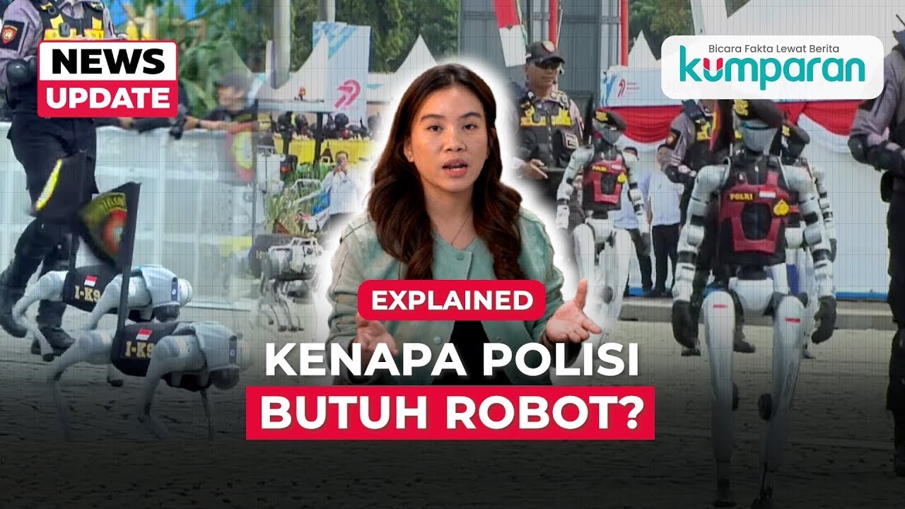 Explained | Robot Polisi Polri: Canggih, Tapi Harganya 260 Ribu USD?