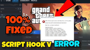 FIXED] SCRIPT HOOK V CRITICAL ERROR AFTER GTA 5 UPDATE 1.0.3179 | Script hook v | GTA 5 2024
