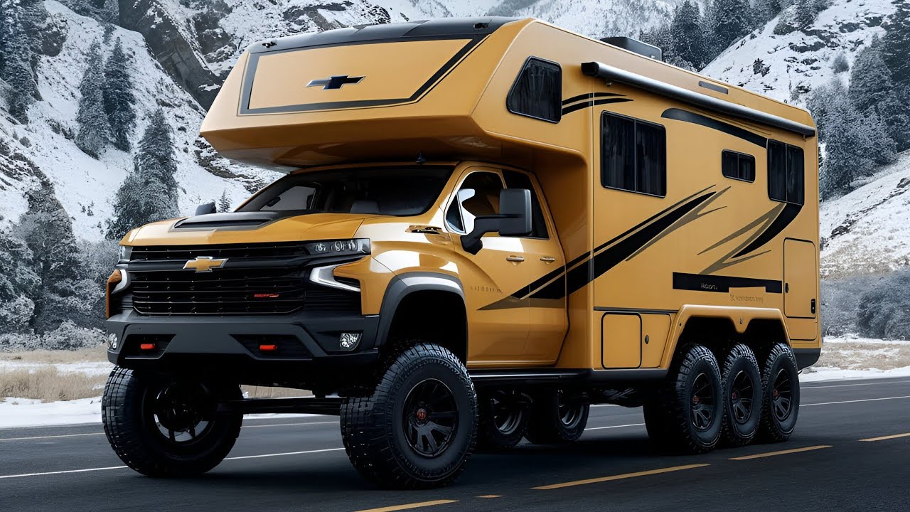 2025 Chevrolet Motorhome Camper Truck: Redefining Adventure in Style ...