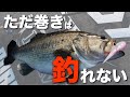釣れる「ただ巻き」できていますか？