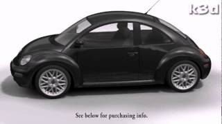 VW New Beetle 3D model by k3d.