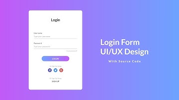 How to create a Login Form in Adobe XD