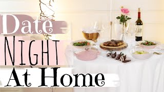 Romantic Date Night Dinner At Home - MissLizHeart