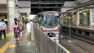 JR西日本323系近モリLS19編成(三菱フルSiC-VVVF) 1442列車 大阪環状線外回り 普通 京橋・鶴橋・天王寺方面行 大阪(JR-O11)発車