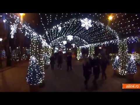 Luminile De Sărbători și Targul De Crăciun Iași 1 Decembrie 2016