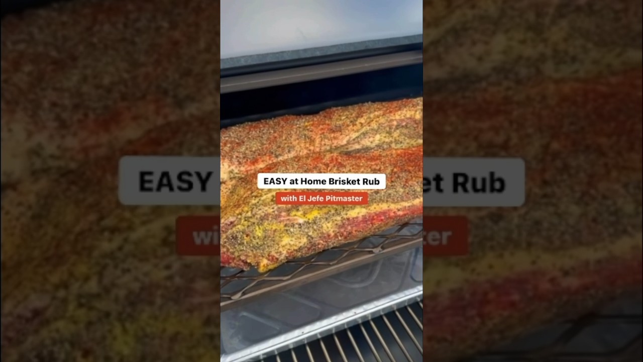 EASY Brisket Rub Recipe by a Texas Pitmaster!  