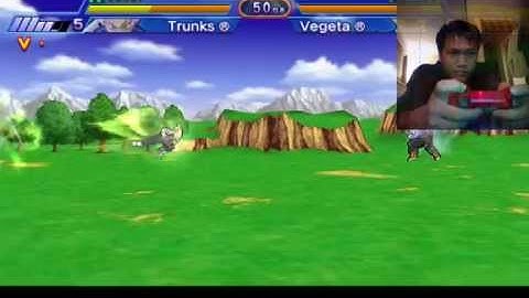 Dragon Ball Z Shin Budokai on NVIDIA SHIELD TABLET - End game final battle with Vegeta