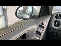 PKW Seitenfenster justieren automatischen Fensterlauf einstellen und entstören VW Tiguan Anleitung