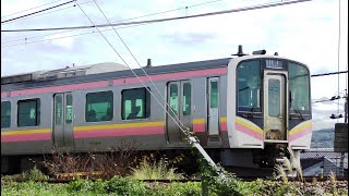 E129系A21+B22編成【4K】信越本線上り434M