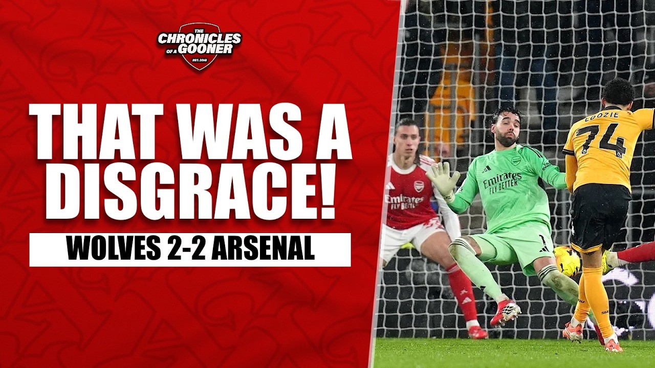 'THAT WAS A DISGRACE OF A PERFORMANCE!'  - WOLVES 2-2 ARSENAL