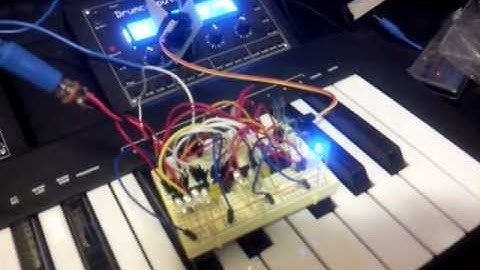 16 Step Sequencer (2 x 4017 and 1 x 4069)