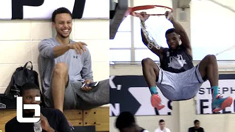 Dennis Smith IMPRESSES Stephen Curry In One On One...