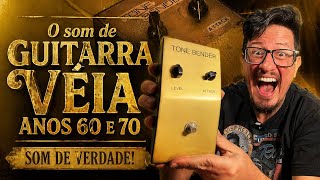 Som de guitarra de verdade FUZZ FEITO EM CASA - TONE BENDER 