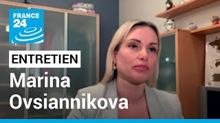Marina Ovsiannikova, journaliste russe : 