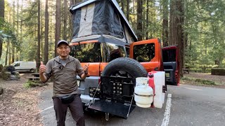 Mechanic Builds tiny home on wheels  Living in my 250,000 miles Honda Element