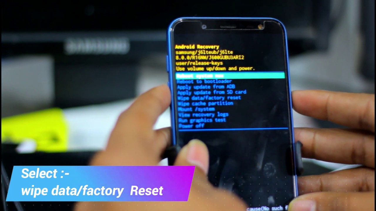 Select wipe. Hard reset Samsung j6. Hard reset Samsung a6 Plus. Wipe data/Factory reset mi Box. Wipe data Factory reset Samsung s22 Note.