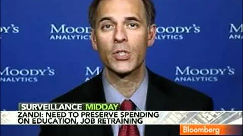 Zandi Says U.S. Economy Poised for `Good, Solid' Growth