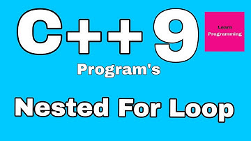 Nested For Loop(Print 2 to 100 Prime numbers) in C++ |@LearnProgramming-ve4mj