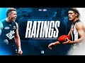 The ratings  carlton v collingwood  afl round 8 2024