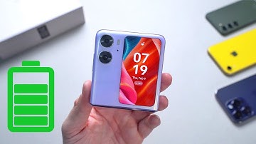 Battery Life on OPPO Find N2 Flip