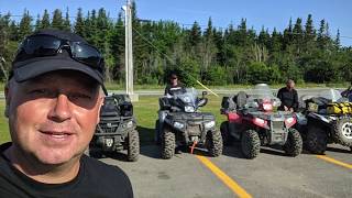 Newfoundland ATV Trip  Coast to Coast  4 Friends share a great ride over 7 days  July 2019