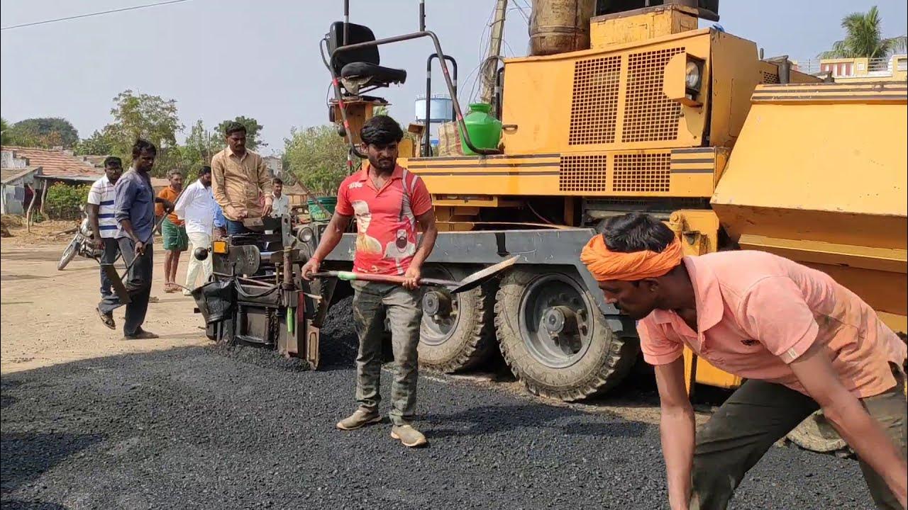 bituminous-bt-road-construction-road-construction-process-youtube
