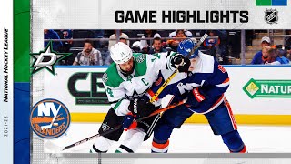 Stars @ Islanders 3/19 | NHL Highlights 2022