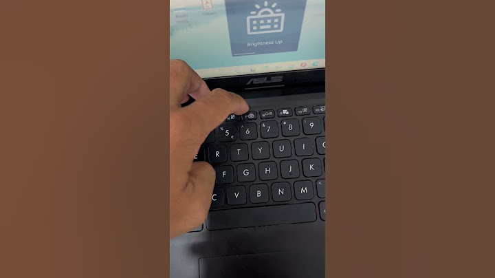 Asus vivobook 14 Backlit keyboard turns on