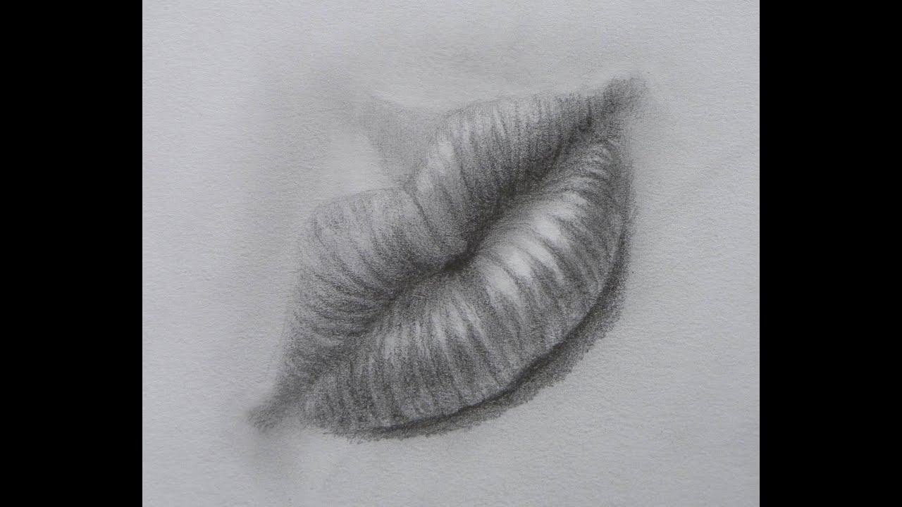 How to draw, shade realistic eyes, nose and lips with graphite  Desenho de  lábios, Desenhos boca, Arte em caderno de esboço