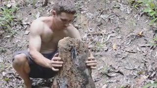 Primitive Technology makes a spear