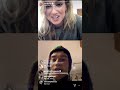 TORI KELLY & JACOB COLLIER SINGING ON INSTAGRAM LIVE