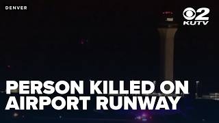 Trespasser hit, killed by Frontier plane on airport runway, with 12 others hurt: Duffy