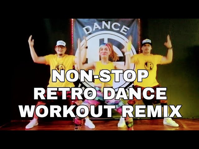 NON-STOP RETRO DANCE WORKOUT REMIX l JADanceworkout choreography class=