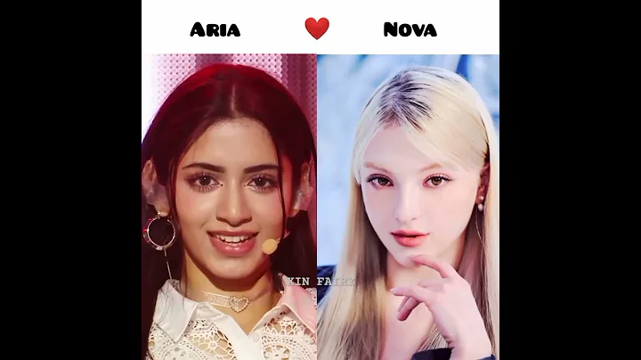 Aria and Nova ending fairy😉 | #shorts #aria #nova #novaria #kpop