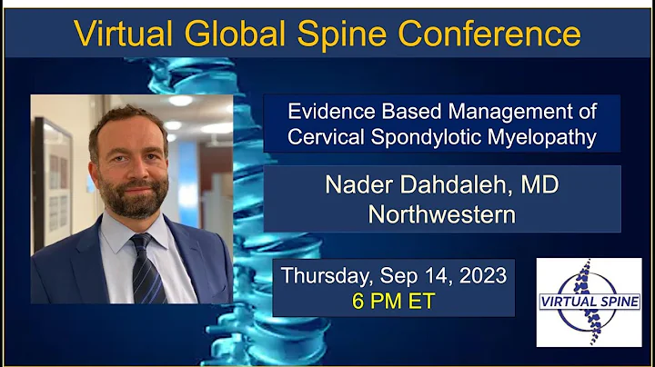 "Evidence Based Management of Cervical Spondylotic Myelopathy" with Dr. Nader Dahdaleh. Sep 14, 2023 - DayDayNews