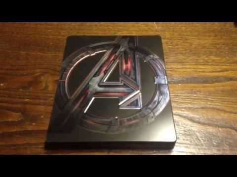 steelbook collection Avengers: Age of Ultron Blu-Ray Steelbook Unboxing and 100 Subscriber Giveaway!!!
