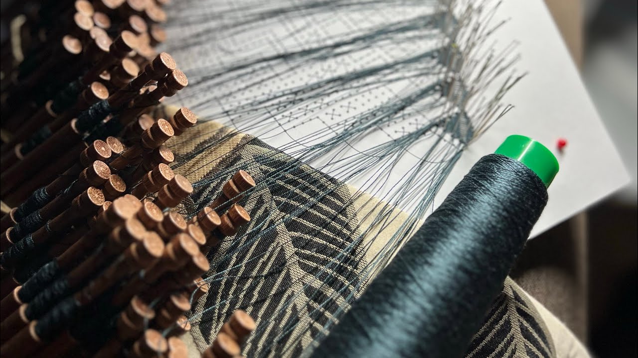 Nuevo Proyecto: abanico 14 inicio en ondas - encaje de bolillos - Raquel M Adsuar Bolillotuber