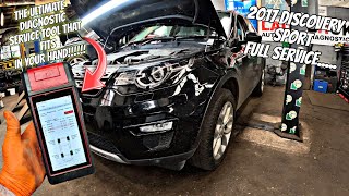 68K MILE DISCOVERY SPORT FULL SERVICE! WITH THE ULTIMATE DIAGNOSTIC SERVICE TOOL.....