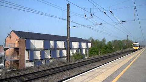 First transpennine express class 185 Departing Northallerton