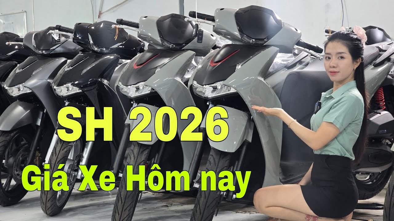 SH 2026 Về Đủ Màu Giá Xe Tết Hấp dẫn SH125i SH160i | Mỹ motor 