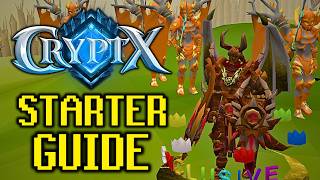 STARTER GUIDE 2026 - EASY PROGRESSION! THIS CUSTOM RSPS IS LAUNCHING IN LESS THAN 24H (CRYPTX)