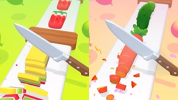 Perfect Slices! Very Satisfying And Relaxing ASMR Slicing Game