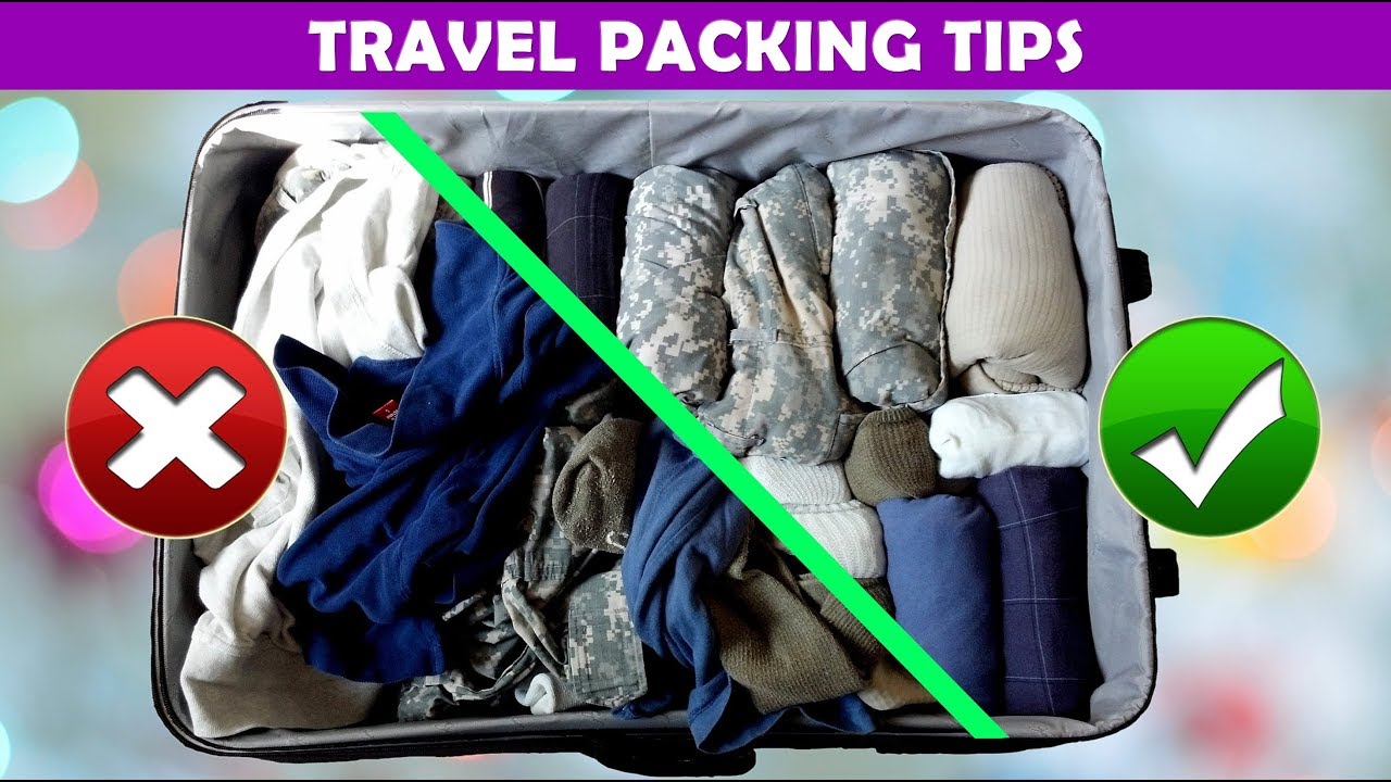Learn How to Pack Your Travel Bag Travel Packing Tips Packing Checklist YouTube