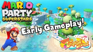 Mario Party Superstars - Yoshis Tropical Island Gameplay